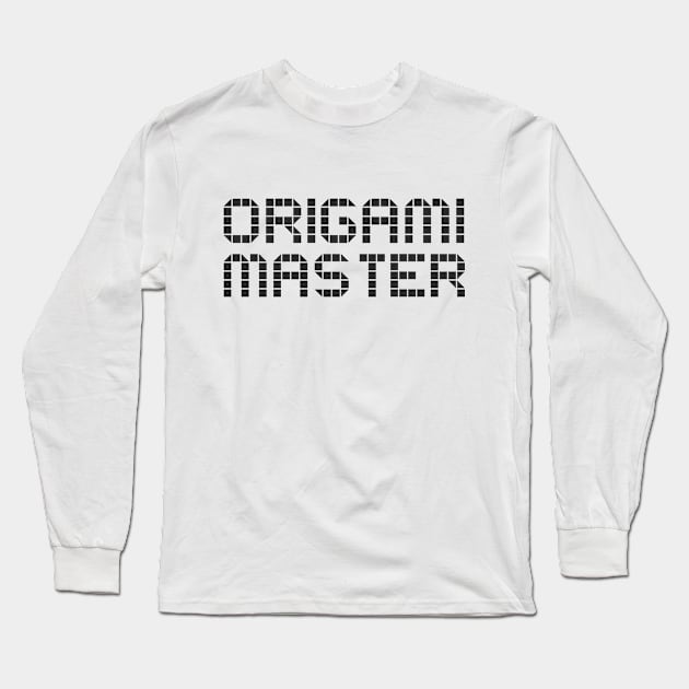 Origami Master Long Sleeve T-Shirt by TomiTee